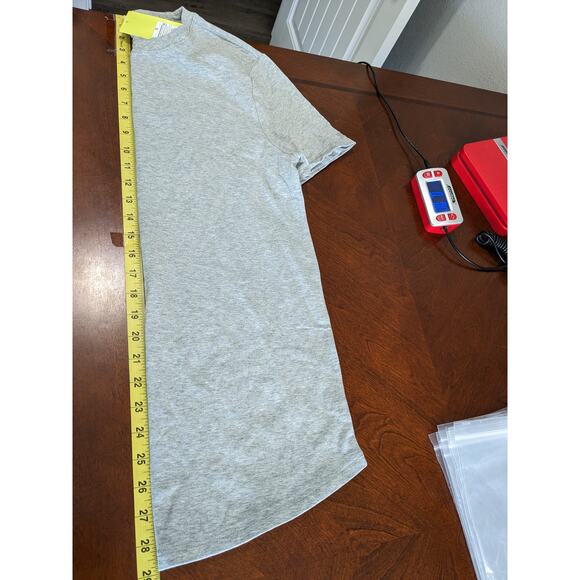 All in Motion Supima Cotton Tshirt S Gray Heather Quick Dry Moisture Wicking Tee - Picture 6 of 8